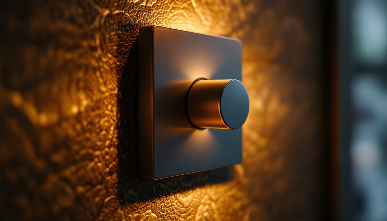 A photograph of a close-up shot of a stylish