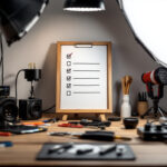 A photograph of a well-organized workspace featuring a variety of outlet plugs