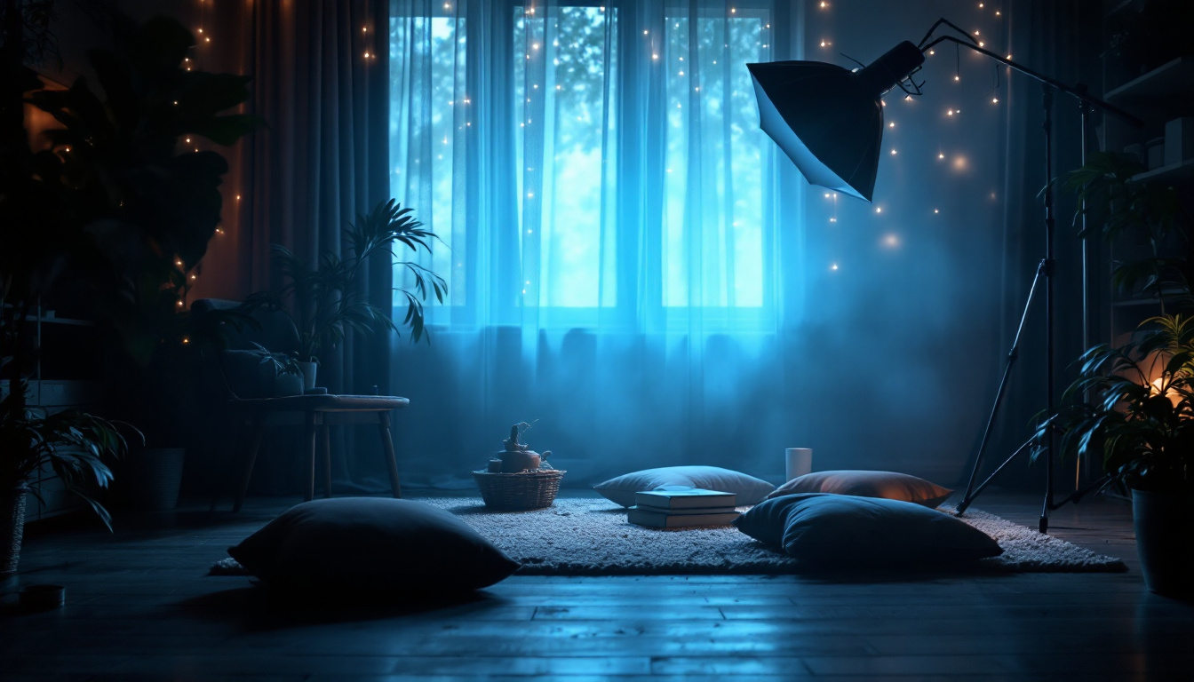 A photograph of a cozy