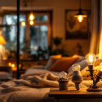 A photograph of a cozy