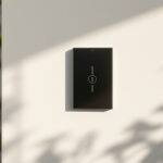 A photograph of a modern
