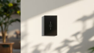 A photograph of a modern