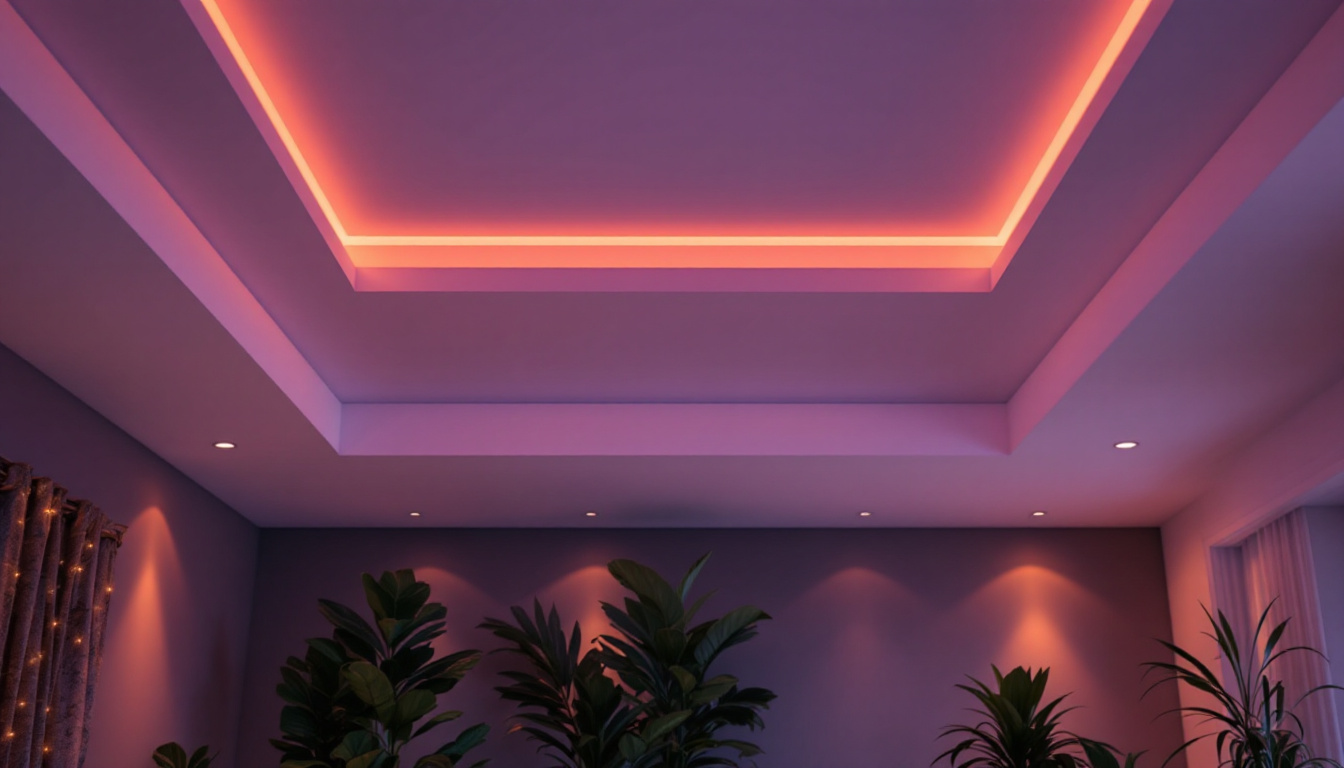 A photograph of a beautifully designed interior space featuring 6-inch can lights