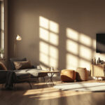 A photograph of a well-lit interior space that demonstrates effective lighting techniques