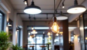 A photograph of a well-lit