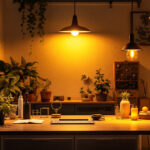 A photograph of a well-lit