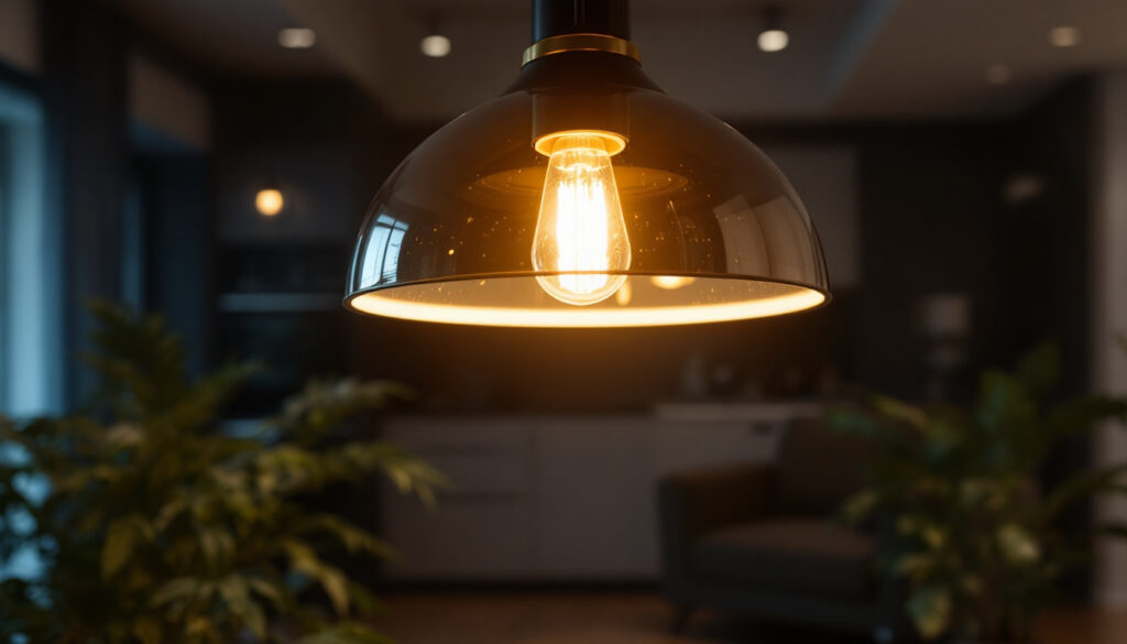 A photograph of a sleek