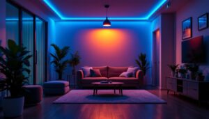 A photograph of a vibrant