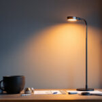 A photograph of a sleek