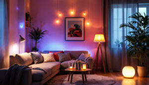 A photograph of a cozy