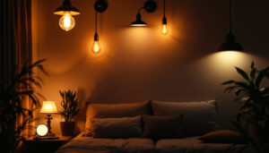 A photograph of a cozy