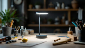 A photograph of a sleek