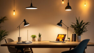 A photograph of a sleek