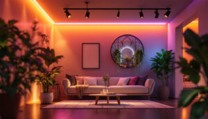 A photograph of a vibrant