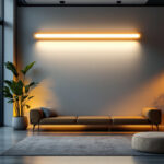 A photograph of a sleek