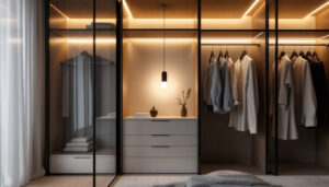 A photograph of a stylish