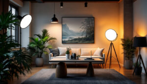 A photograph of a well-lit