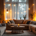 A photograph of a cozy
