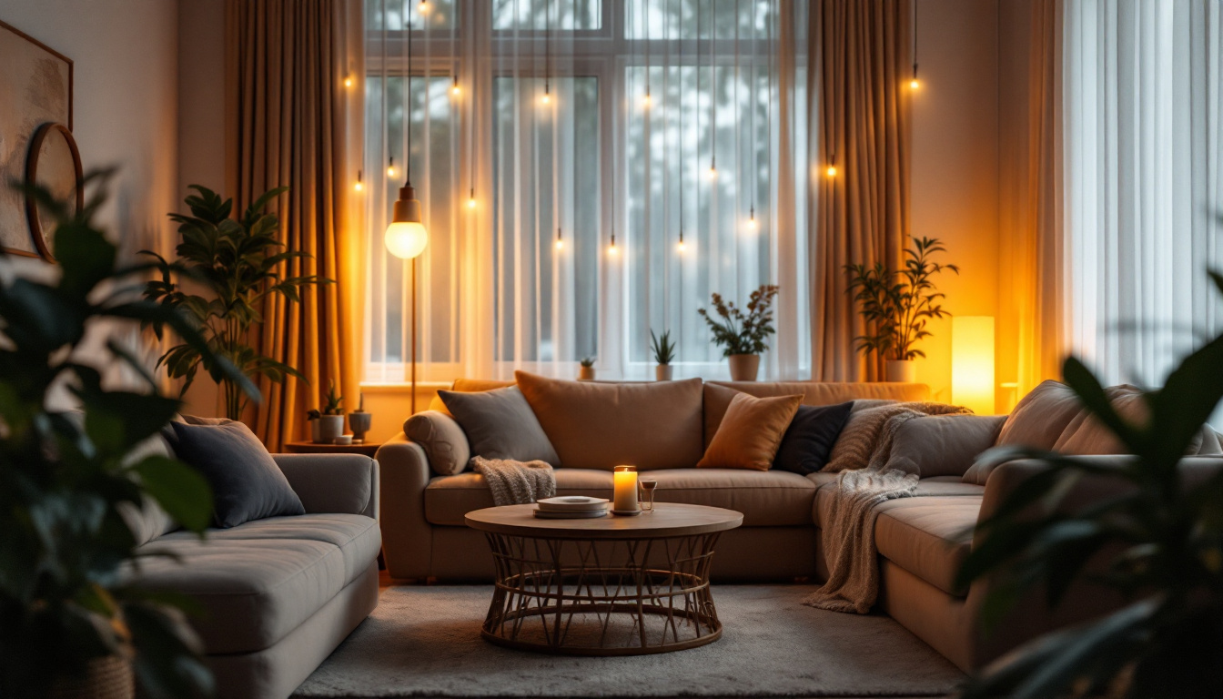 A photograph of a cozy