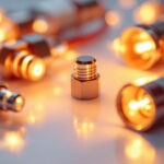 A photograph of a close-up shot of various innovative lighting connectors and their applications