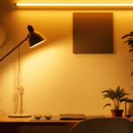 A photograph of a well-lit workspace showcasing a variety of led tubes in use