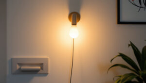 A photograph of a well-lit