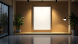 A photograph of a modern