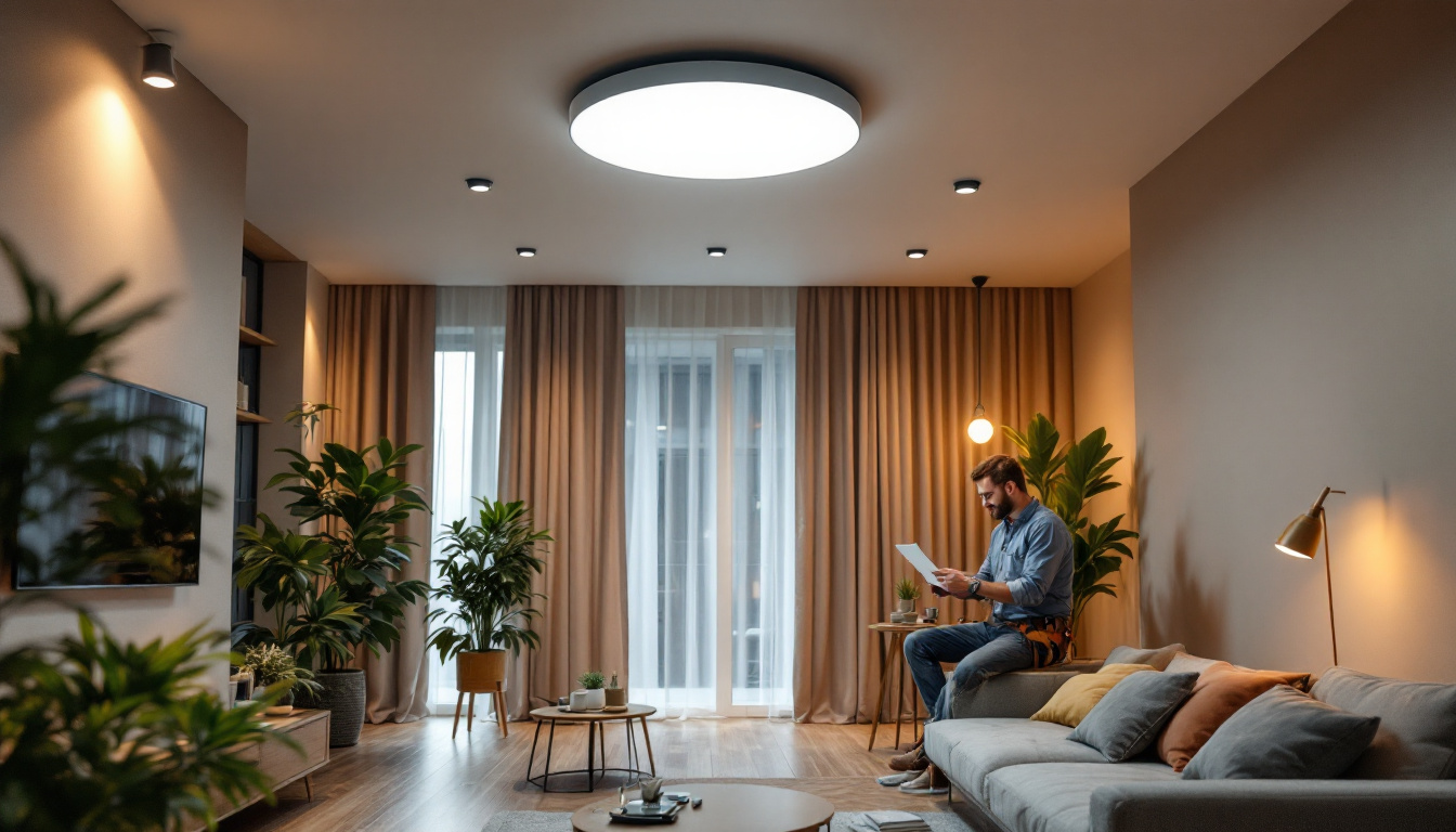 A photograph of a well-lit room showcasing stylish led ceiling pot lights in various settings