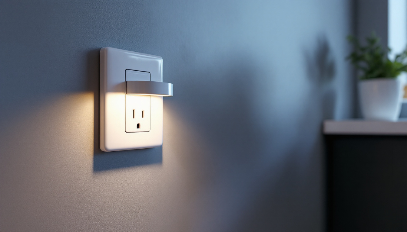 A photograph of a well-installed dryer wall outlet in a modern laundry room setting