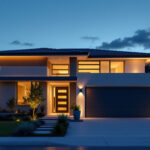 A photograph of a sleek