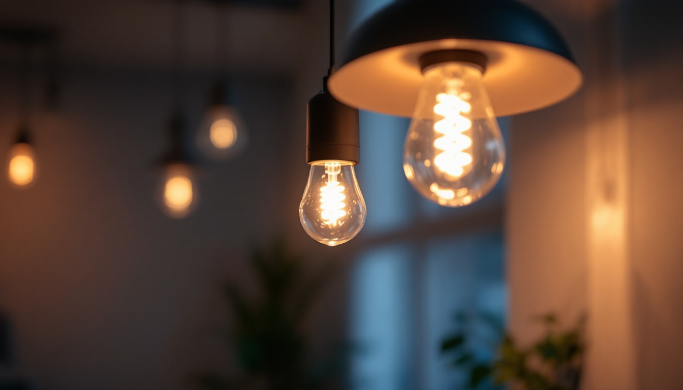 A photograph of a close-up shot of an mr16 led bulb installed in a stylish lighting fixture