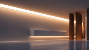 A photograph of a sleek