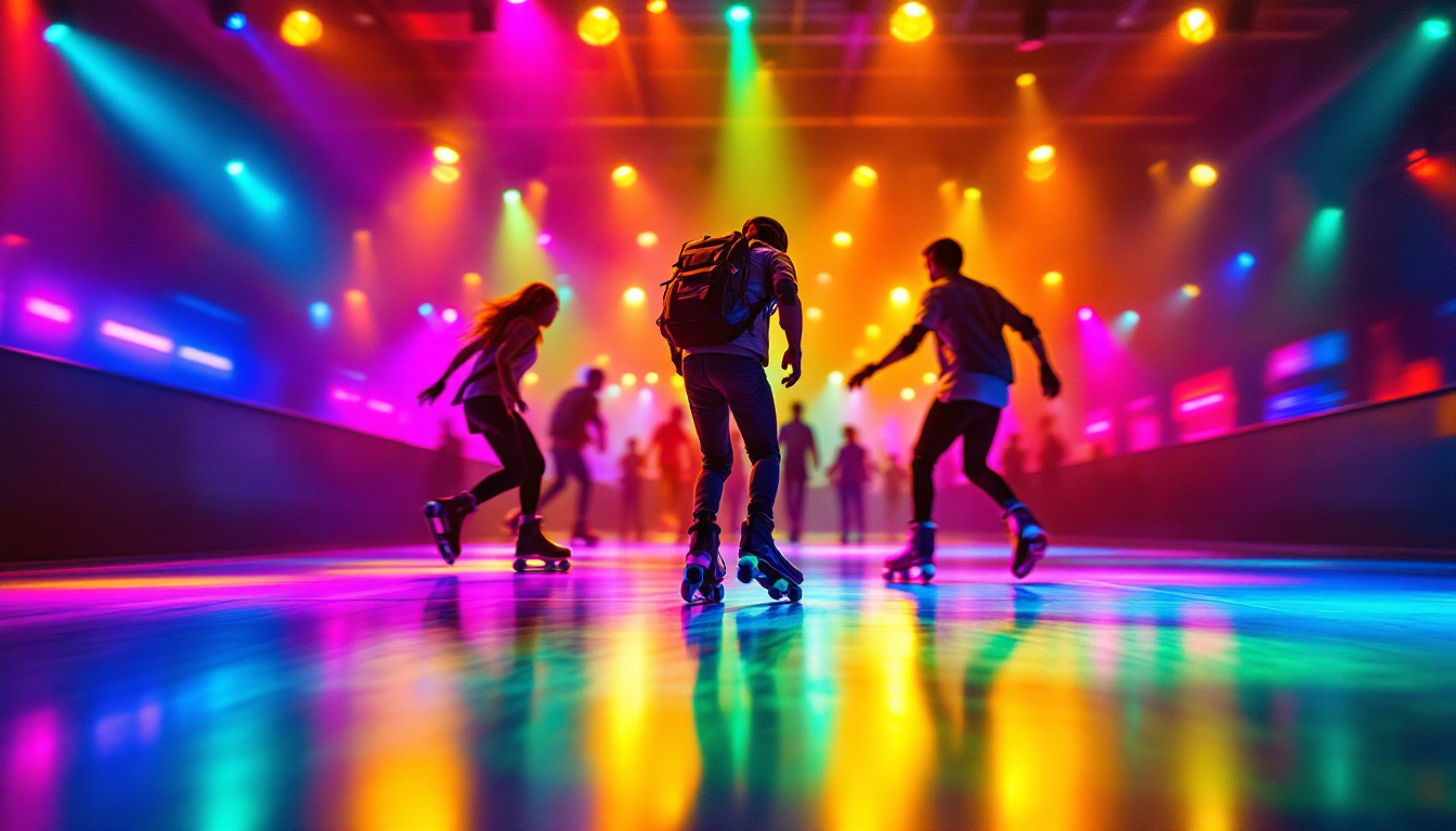 A photograph of a vibrant