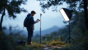 A photograph of a lightweight