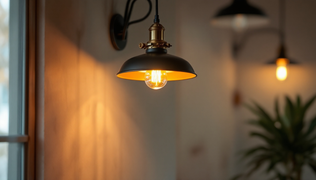 A photograph of a beautifully designed retro can light fixture installed in a stylish interior setting