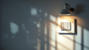 A photograph of a well-lit