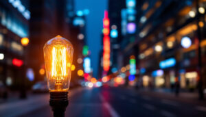 A photograph of a vibrant