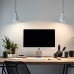 A photograph of a sleek