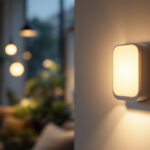 A photograph of a modern light sensor in action