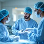 A photograph of a healthcare team engaged in a training session
