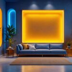 A photograph of a beautifully designed interior space featuring various inset lighting solutions