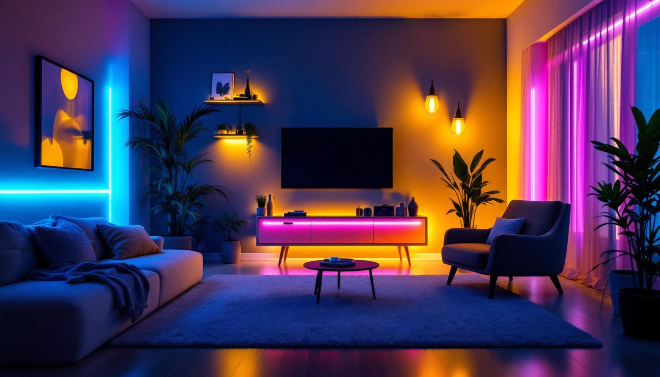 A photograph of a vibrant