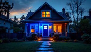 A photograph of a cozy