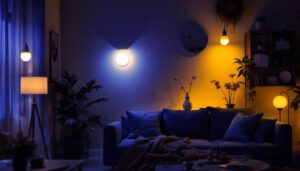 A photograph of a cozy