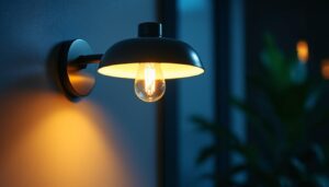 A photograph of a well-lit