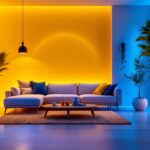 A photograph of a vibrant