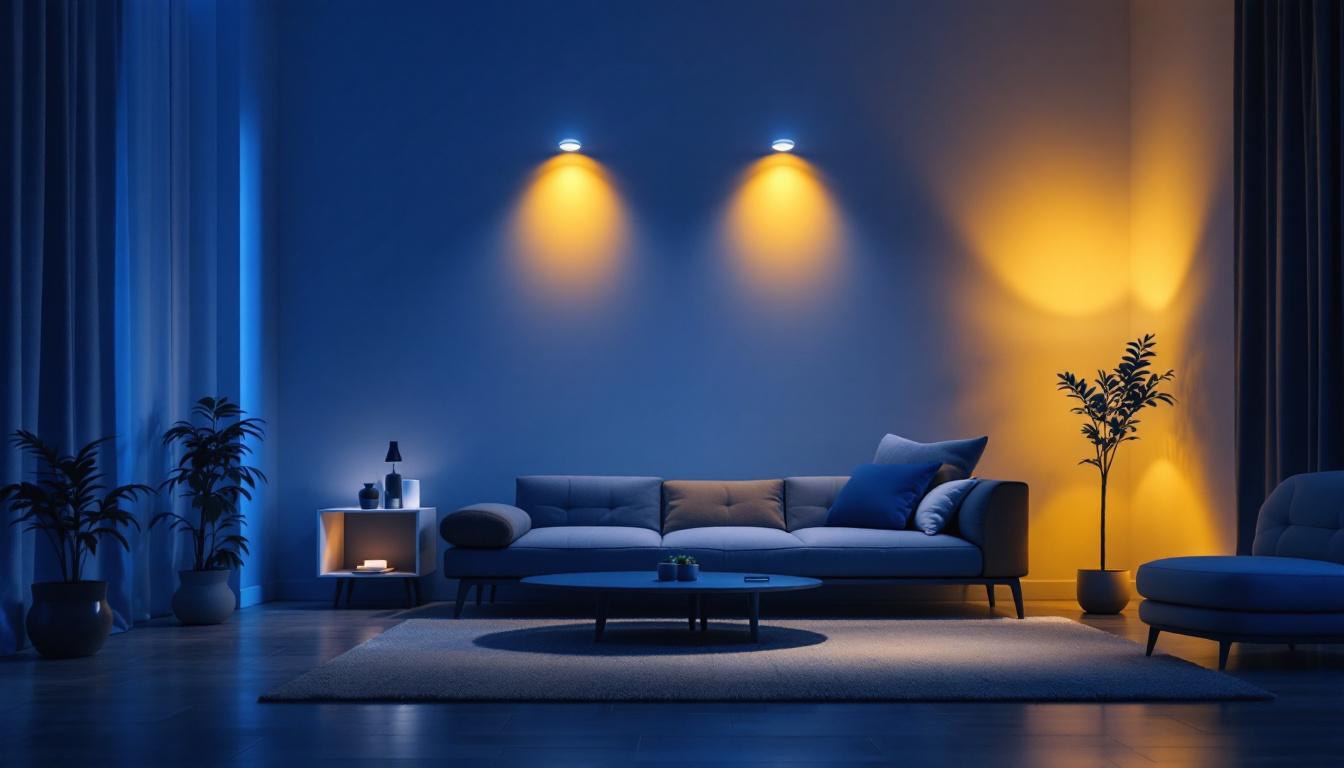 A photograph of a well-lit interior space showcasing insulated recessed can lights in action