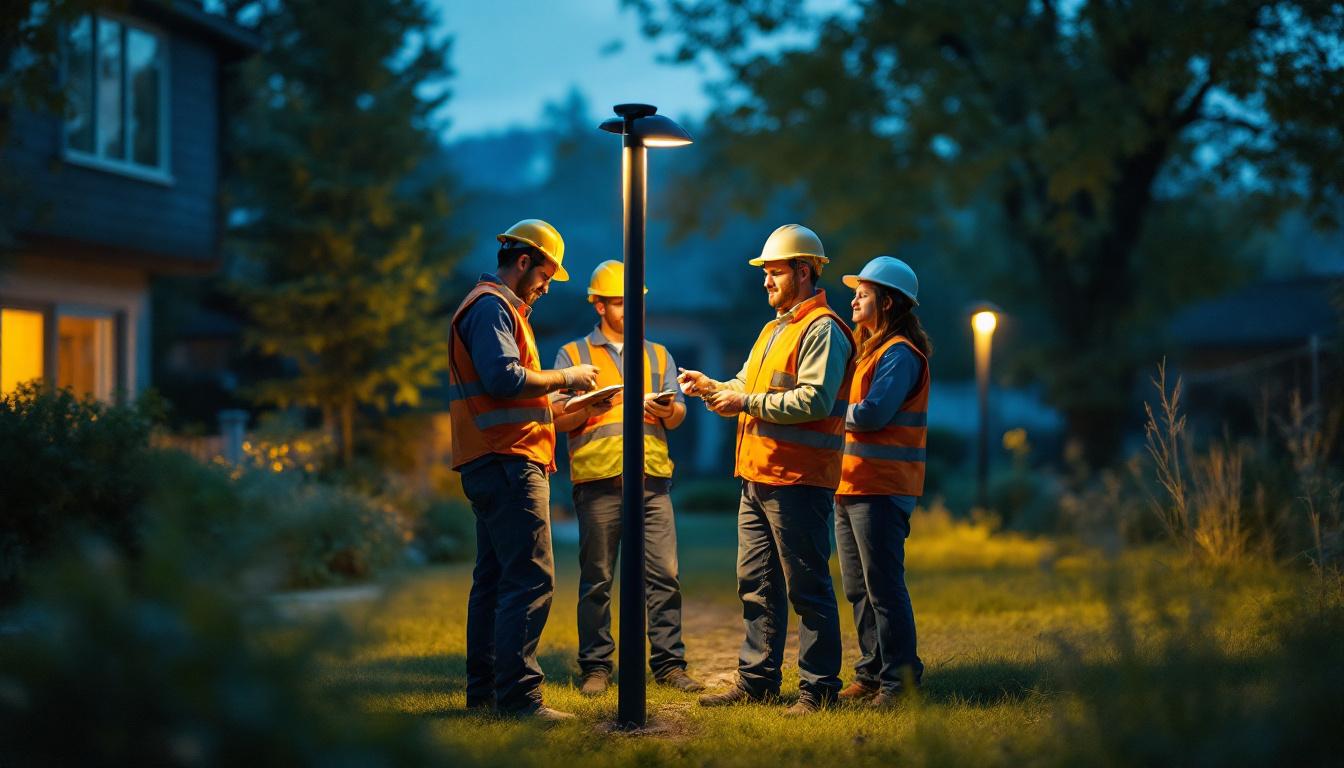 A photograph of a team of workers engaging in a hands-on training session