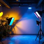 A photograph of a well-designed lighting setup in a modern space