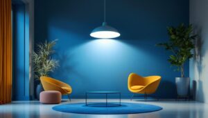 A photograph of a sleek